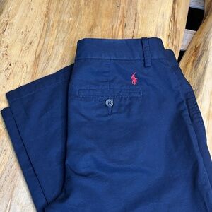 Navy Blue Boys Pants Polo